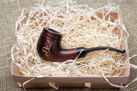 Smoking Pipe Sherlock Holmes Style Kaf232 Handmade From Pear Etsy