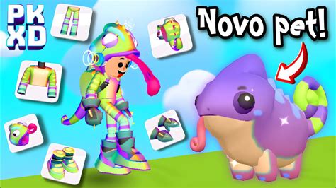 Pk Xd Evolu O Novo Pet Camale O At O N Vel E Testei O Novo Outfit