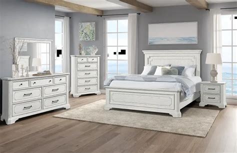 Lakeshore White Piece Queen Bedroom Set Rc Willey