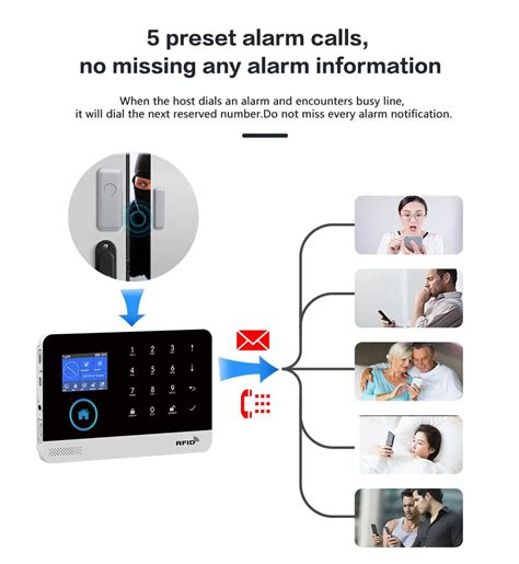 Gautone Pg Alarm System For Home Burglar Security Mhz Wifi Gsm