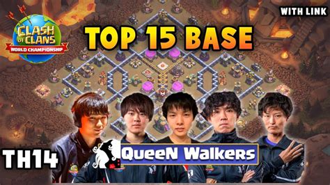 Top 15 Th14 Queen Walkers War Base Th14 War Base Link From Clash