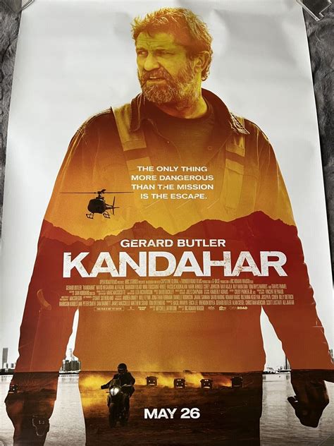 Kandahar Movie Poster 27 X 40 Ebay