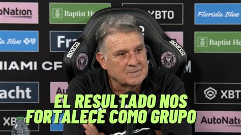 INTER MIAMI 3 SPORTING KC 2 GERARDO TATA MARTINO Conferencia Post