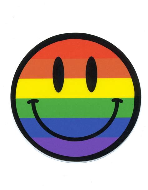 Stickie Bandits Rainbow Smile Sticker Multi Tillys