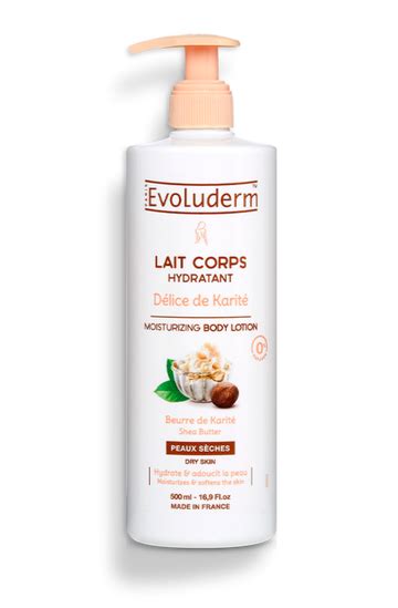 Evoluderm Shea Butter Delight Moisturizing Body Lotion 500ml