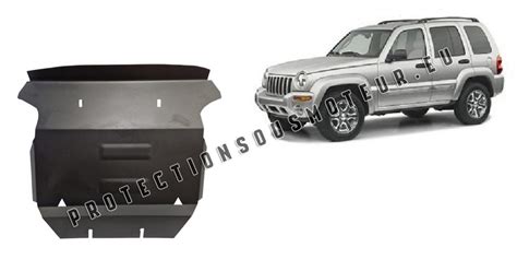 Protection sous moteur et de la boîte de vitesse Jeep Cherokee KJ