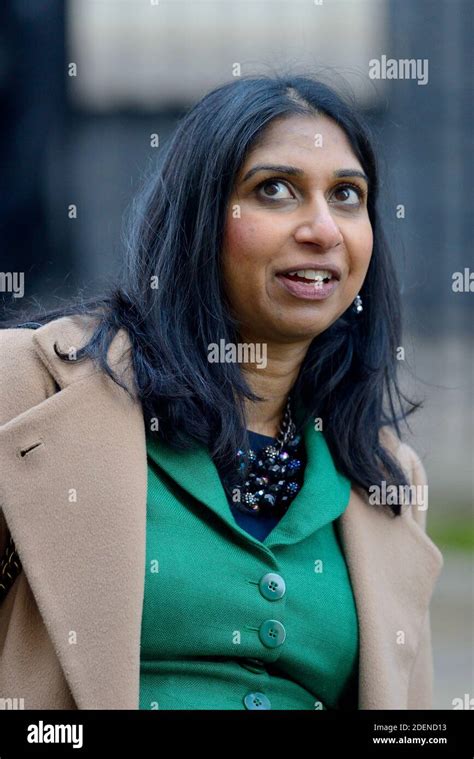 Suella Braverman Qc Mp Attorney General In Downing Street After A Cabinet Meeting In The