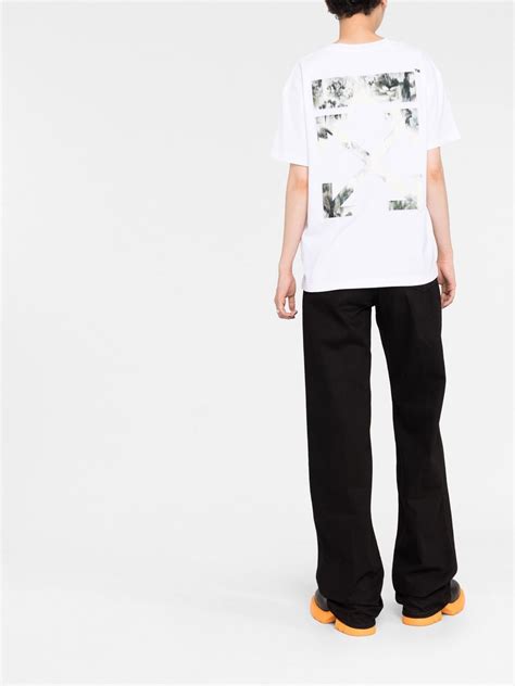 Off-White logo-print T-shirt - Farfetch