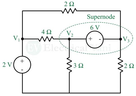 Nodal Analysis Explanation And Examples Electrical Vani