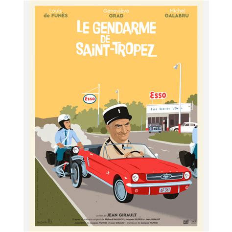 Le Gendarme De Saint Tropez Affiche De Film