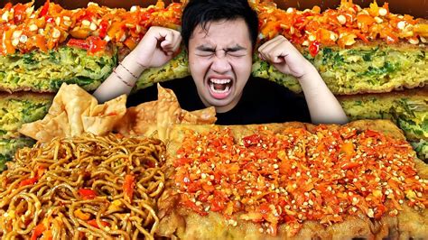 PEDAS NYIKSA MUKBANG MARTABAK TELOR PEDAS 100 CABE RAWIT MIE GACOAN