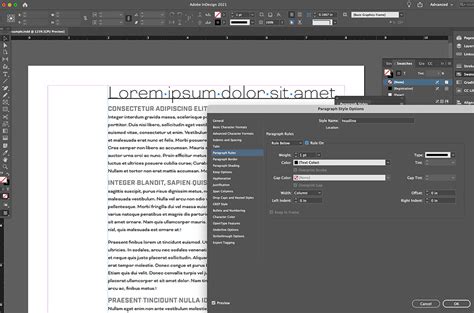 Save Time In Adobe InDesign With Paragraph Styles