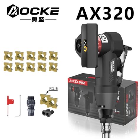 Aocke Ax320 Pneumatische Fasen Maschine Mini Winkels Chl Eifer