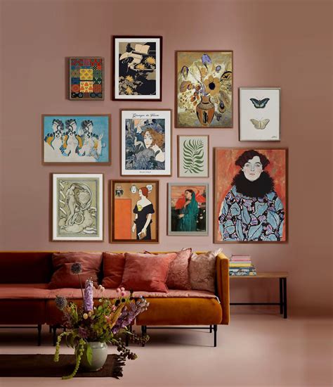 Eclectic Gallery Wall Set Of 11 Maximalist Wall Art Vintage Etsy