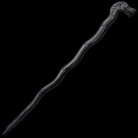 Cold Steel Dragon Black Polypropylene Walking Stick Cane Pdr