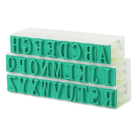 26 Letters Stamps Set Detachable A Z Letters English Alphabet Stamp