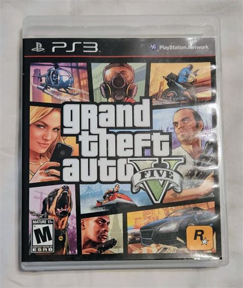 Grand Theft Auto Five GTA V Playstation 3 PS3 TESTED COMPLETE Values ...