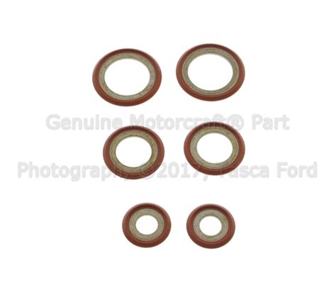 Motors Automotive Ford Oem A C Ac Condenser Compressor Line Seal Kit