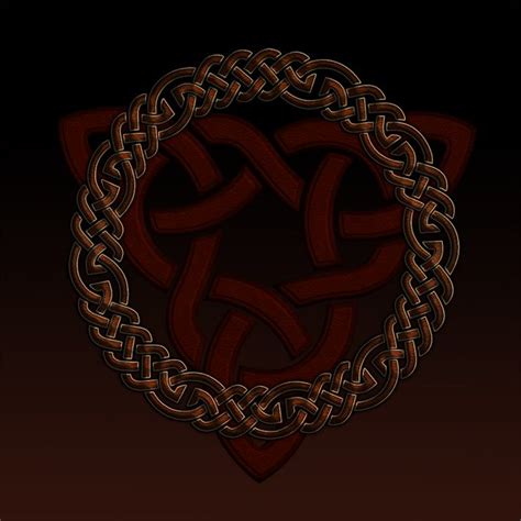 Celtic Tri Circle V By Robohippyv D Qrftb Png Knot Work Flickr