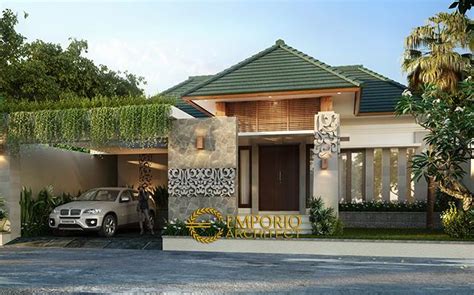 Jasa Arsitek Desain Rumah Bali Modern Lantai Luas M Lebar M