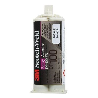 M Scotch Weld Dp Fr Cream Epoxy Adhesive Ml Dual Cartridge Silmid