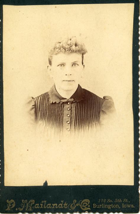 Digital Only Unidentified Cabinet Card Burlington Iowa P Flickr