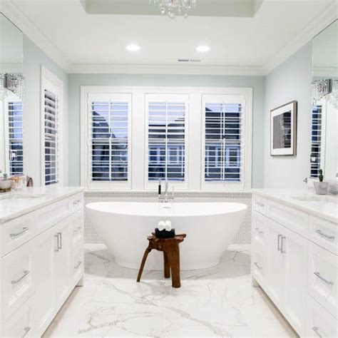 Top 60 Best White Bathroom Ideas Home Interior Designs