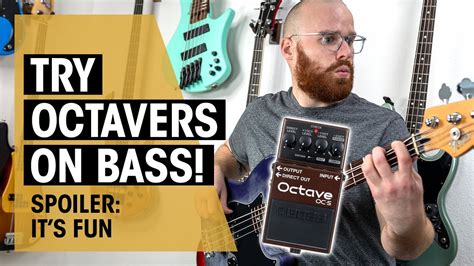 Using Octave Effects On Bass W Patrickhunter Thomann Youtube