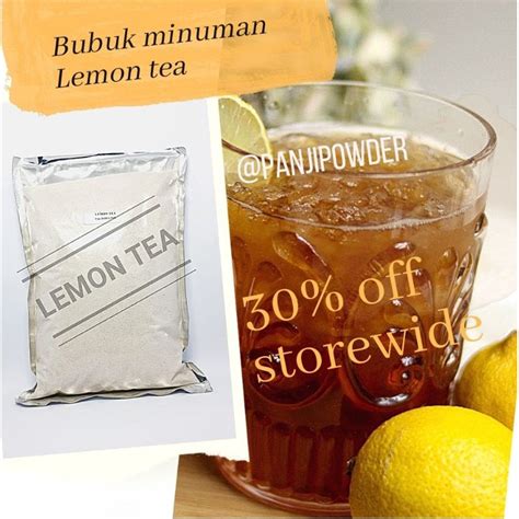 Jual Bubuk Minuman Rasa Tea 500gr Serbuk Minuman Aneka Rasa Bubuk