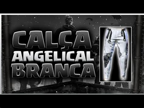 INÉDITA TEXTURA DA CALÇA ANGELICAL BRANCA ATUALIZADA PARA FF