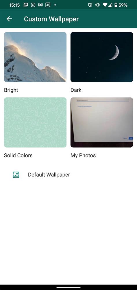 Whatsapp Gets New Wallpapers And They Can Now Be Set Per Chat