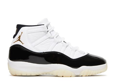 Air Jordan 11 Retro 'Gratitude / Defining Moments' - CT8012 170 - white/black/metallic gold ...