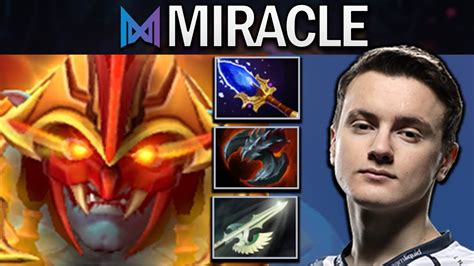 Huskar Dota Gameplay Nigma Miracle With Kills And Heaven S Halberg