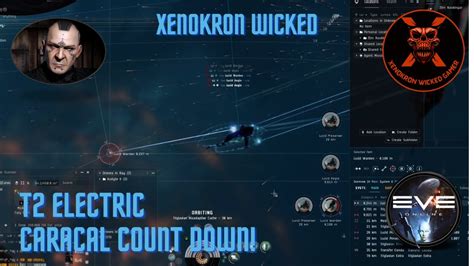 Eve Online T Electric Caracal Count Down Eveonline Eve