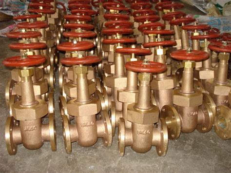 Jis Marine Bronze Rising Stem Type Gate Valve Jis F F