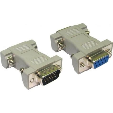 Cables Direct Ltd D9 Female To HD15 Male VGA Adapter