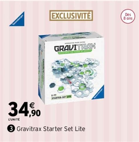 Promo Gravitrax starter set lite chez Intermarché