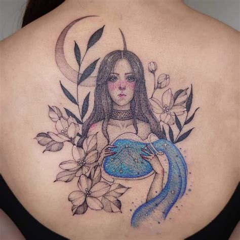 Captivating Aquarius Tattoo Designs For Women Unleash Your Inner Rebel