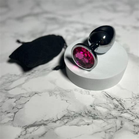 3PC Metal Butt Plug Steel Anal Dildo Diamond Jewel Smooth Sex Toy Princess Stone EBay