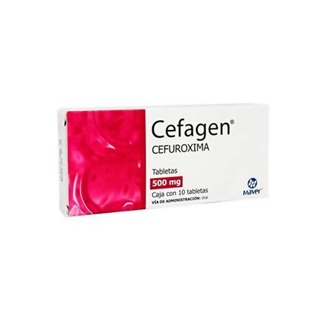 Cefuroxima Mg C Tab Farmacias Bloom