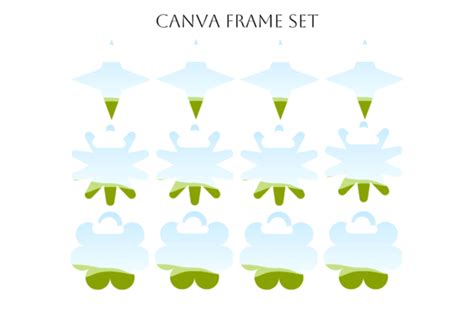 Canva Frame Set Graphic by Tímea Herczeg Creative Fabrica