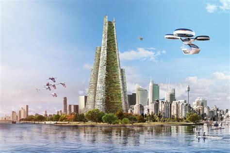 Luca Curci Architects designs a zero-energy smart city of the future