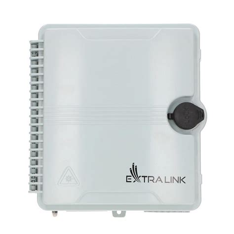 CAJA de distribución de fibra óptica Extralink Doris de 12 núcleos