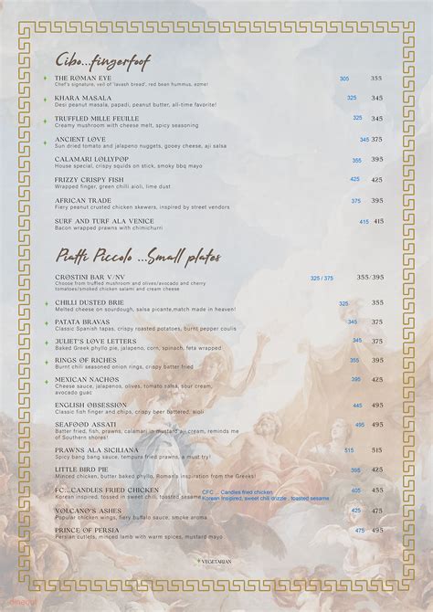 Menu Of Candles Brewhouse Hebbal Bangalore Dineout