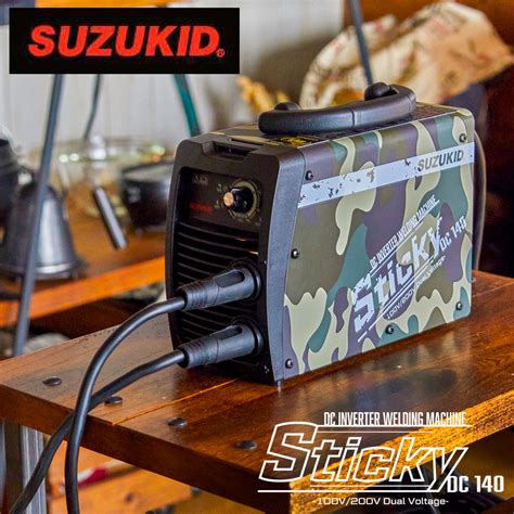 【楽天市場】スター電器製造 スズキッド Suzukid 溶接機 スティッキー140 Sticky カモフラ スティッキー 140 迷彩 迷彩柄