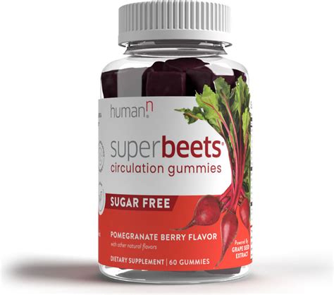 HumanN SuperBeets Circulation Gummies | Save at PricePlow