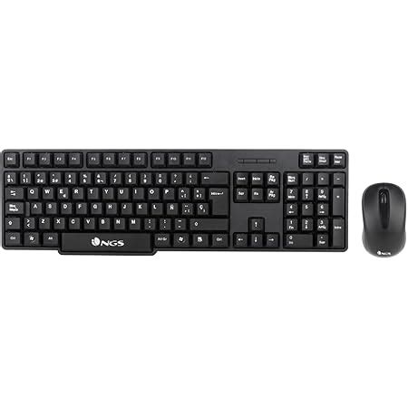 APM 100042 Pack Clavier Souris Sans Fil Combo Clavier Azerty Et