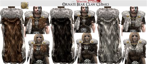 Winter Is Coming - Cloaks at Skyrim Nexus - Mods and Community