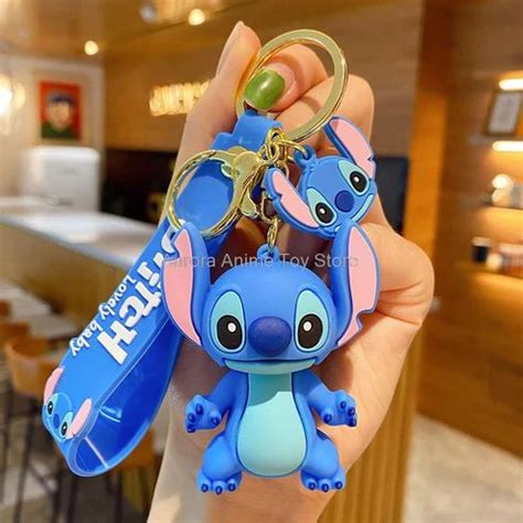 Lilo And Stich Key Chain Disney Keychain Lilo And Stitch Stitch Disney