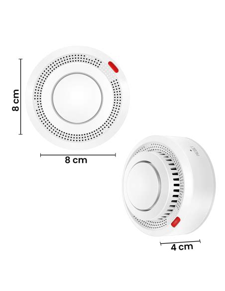 Rilevatore Di Fumo Wireless Controllo Con App Allarme Intelligente WI